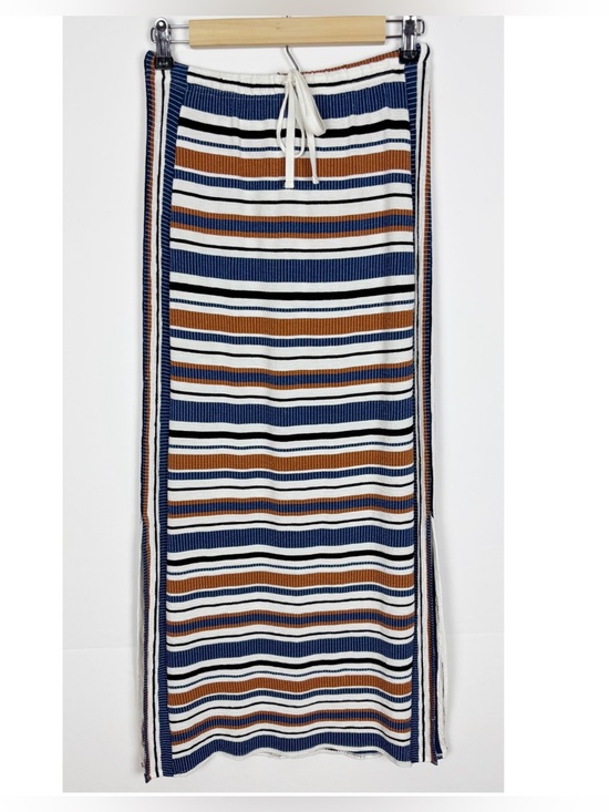 Max Studio Dresses & Skirts - Max Studio Striped Knit Maxi Skirt Size XS Side Slits Boho